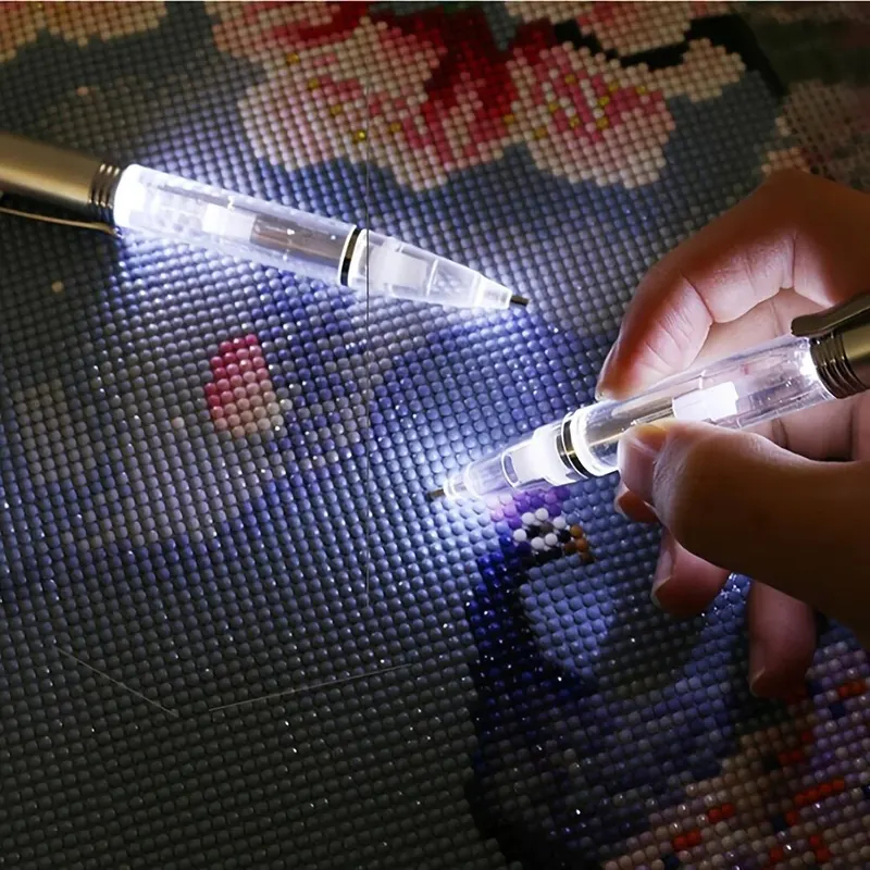 Embroidery Embellishments - LED Light Diamond Painting Pen 1