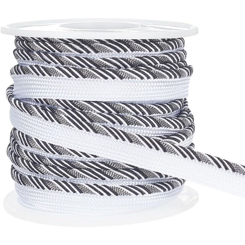 10 Yard Black Twisted Lip Cord - đánh giá và giá Cord Trim Twisted