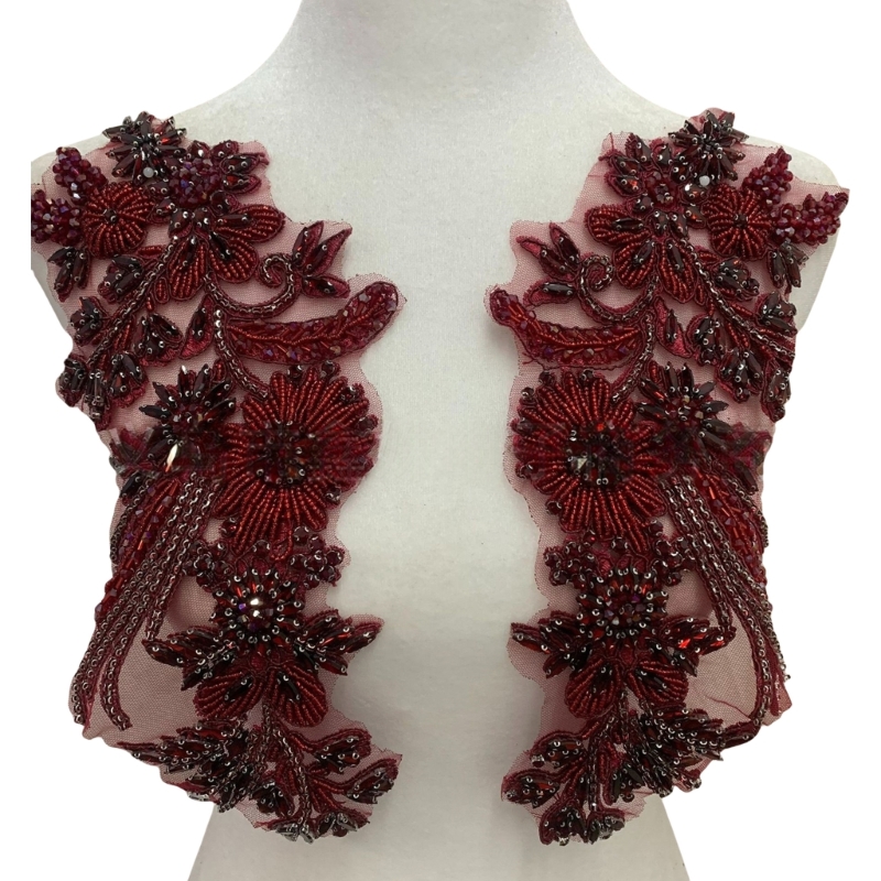 49MC Hạt thêu lúa mì đính trên - đánh giá và giá Applique Patch Flower