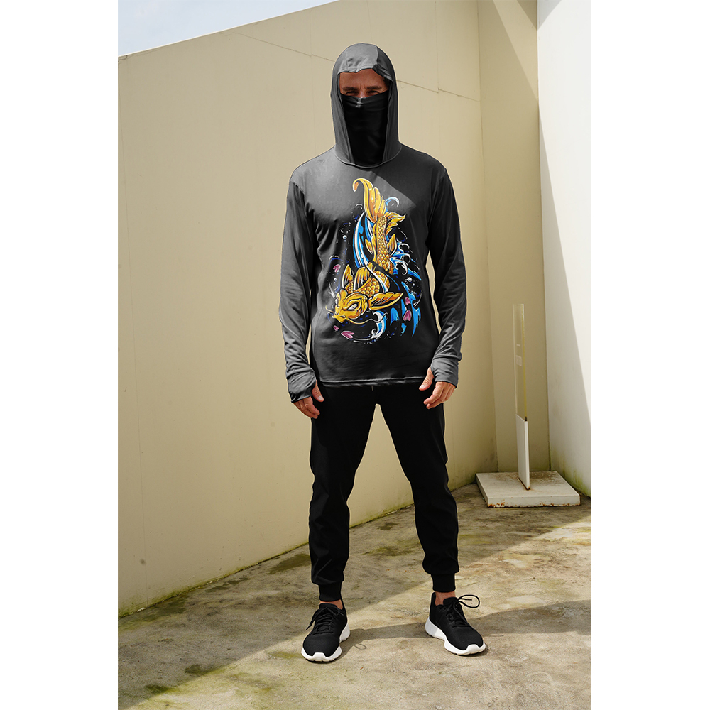 Fishing Shirts Men Sun Protect - đánh giá và giá Embellish Knit