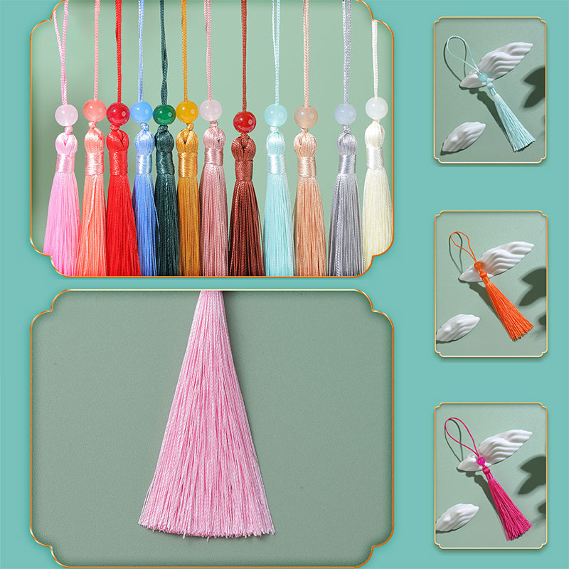 5-100Pcs Bookmark Beaded Tasse - đánh giá và giá Beaded Trim Fringe