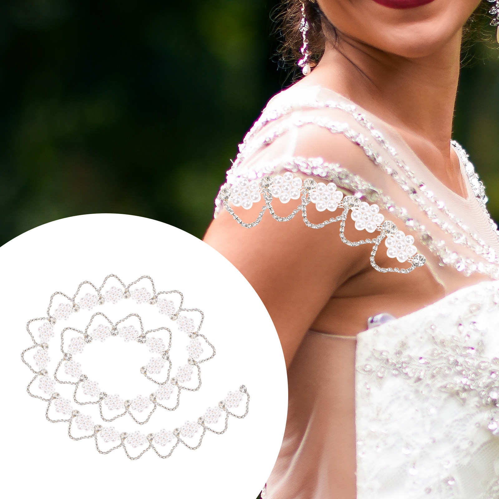Rhinestone Pearl Chain Trim Pr - đánh giá và giá Pearl Trim Chain