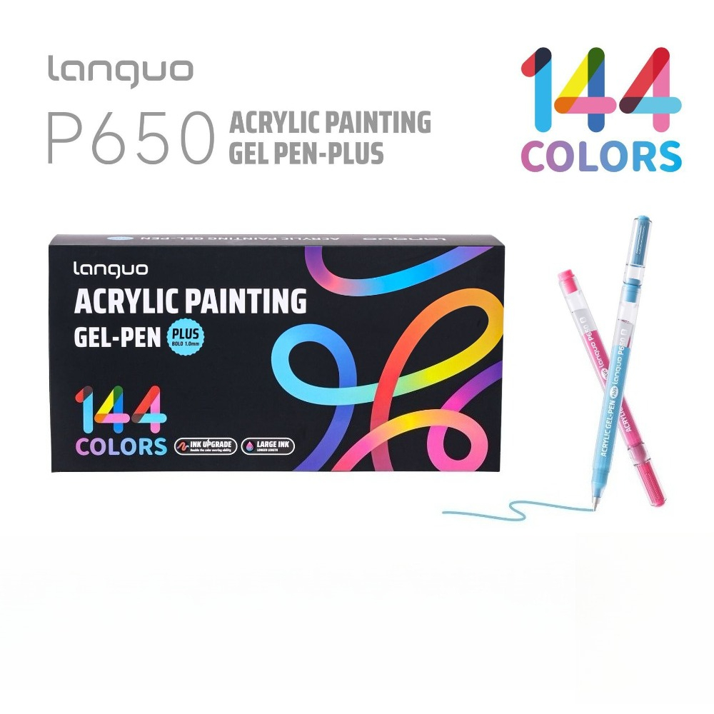 Languo P650 Acrylic Painting G - đánh giá và giá Copic Marker Sketch