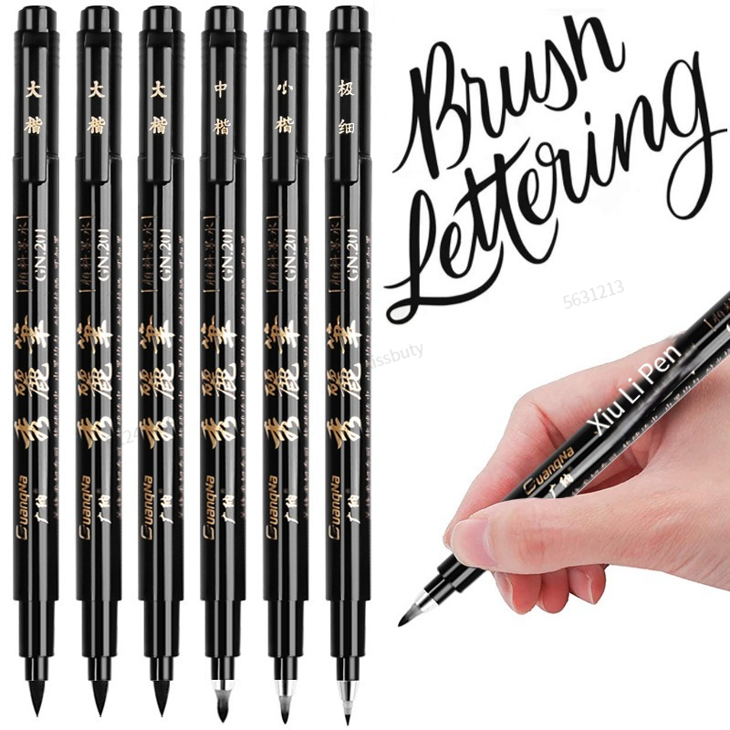 4Pcs/Set Calligraphy Pen Hand  - đánh giá và giá Copic Marker Sketch