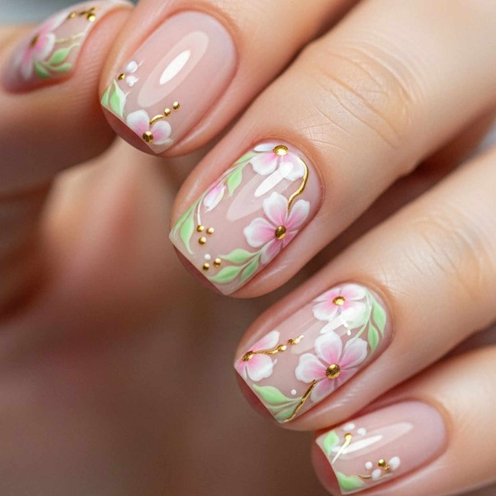Short Medium fake nails for wo - đánh giá và giá Embroidery Embellishments