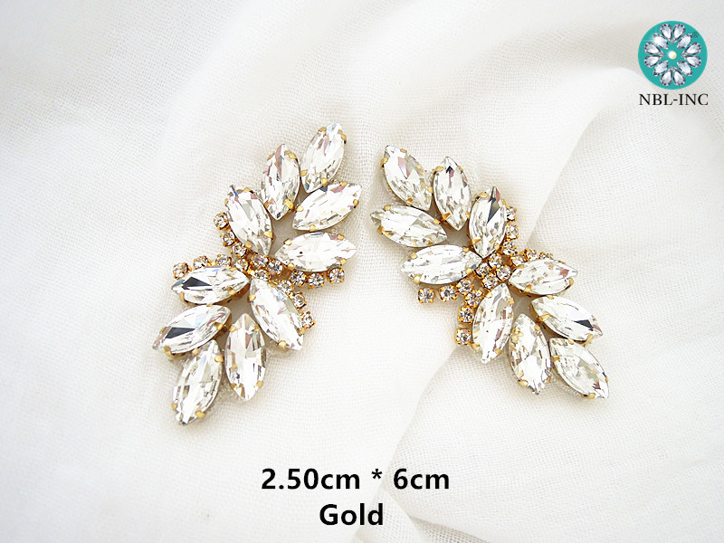 (2 Cái/lốc) bạc Vàng Kim Cương - đánh giá và giá Sew On Rhinestone
